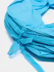 Голубой игровой тоннель для кошек