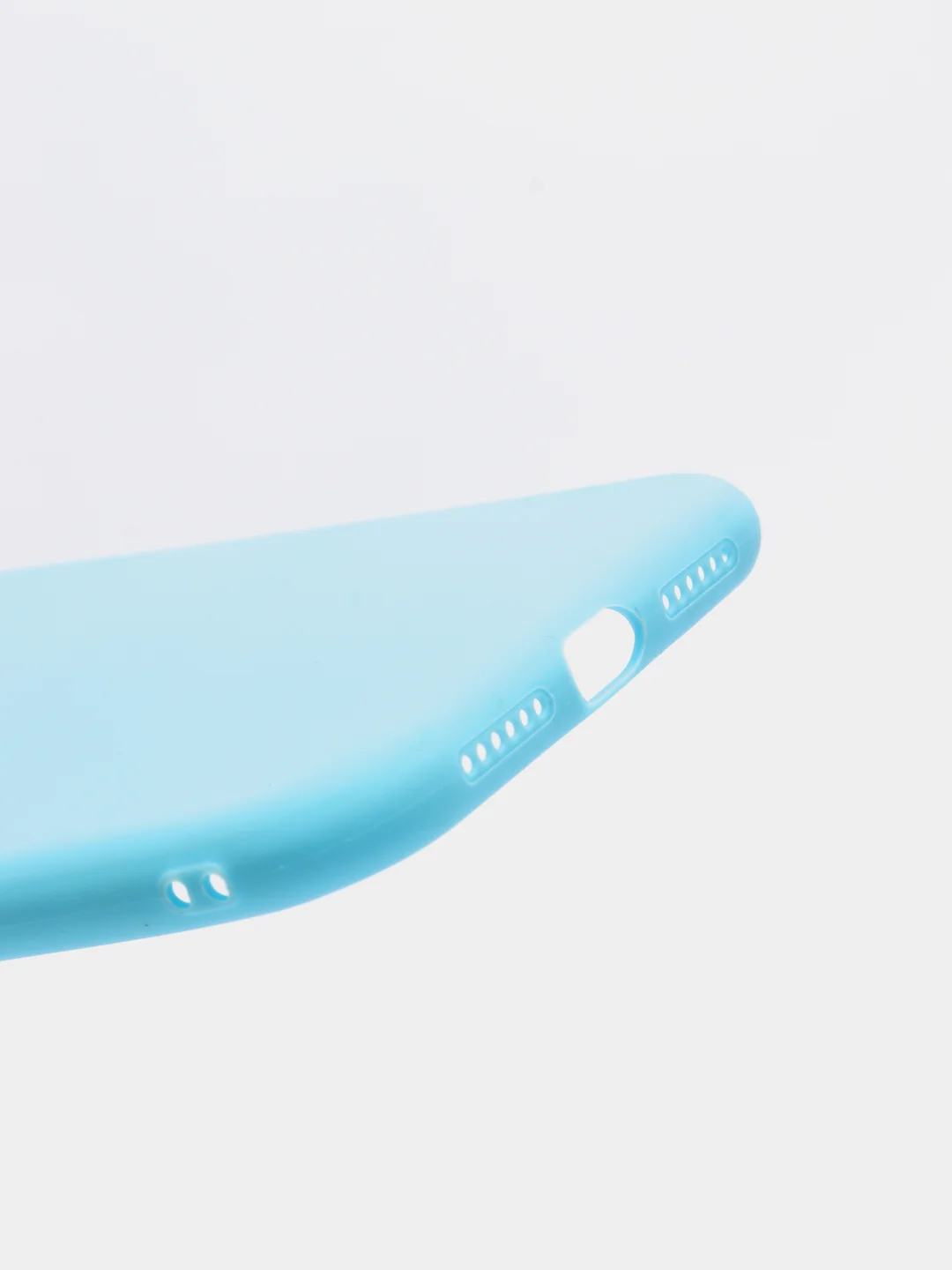 Голубой чехол на iPhone 11 / 11 Pro / X / XS / XR