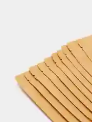 Крафт пакет 10 шт. с замком Zip-Loc.
