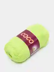 Салатовый пряжа Коко Вита Coco Vita cotton 100 % мерсеризованный хлопок, 50г 240м