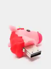 Розовый flash-накопитель USB в виде единорога