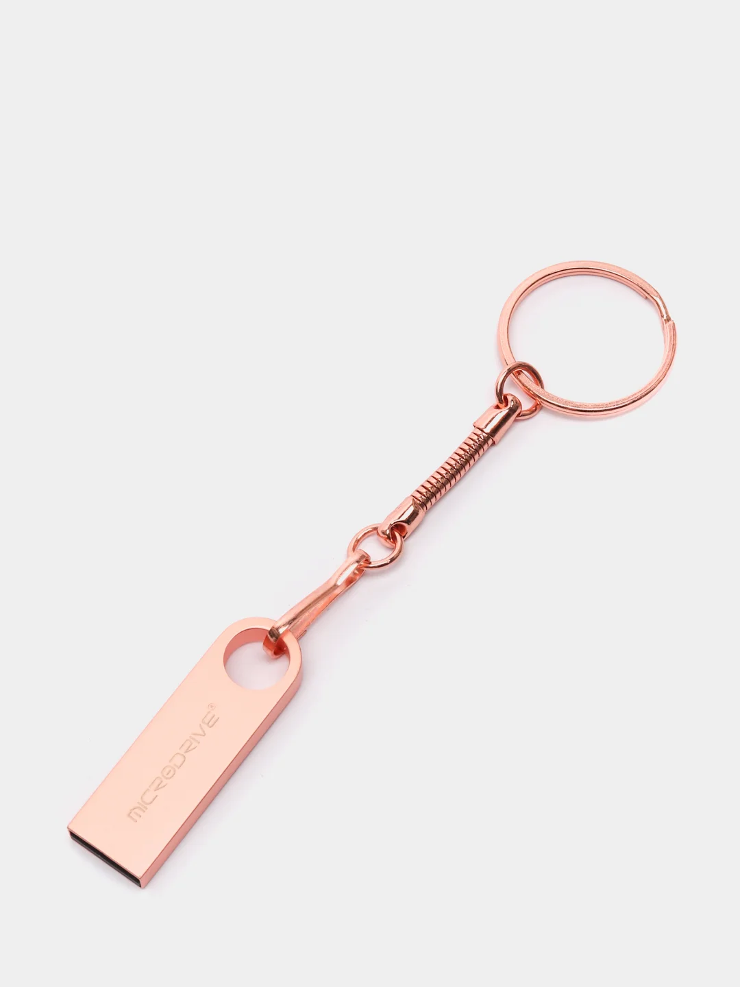 Розовый металлическая флешка USB