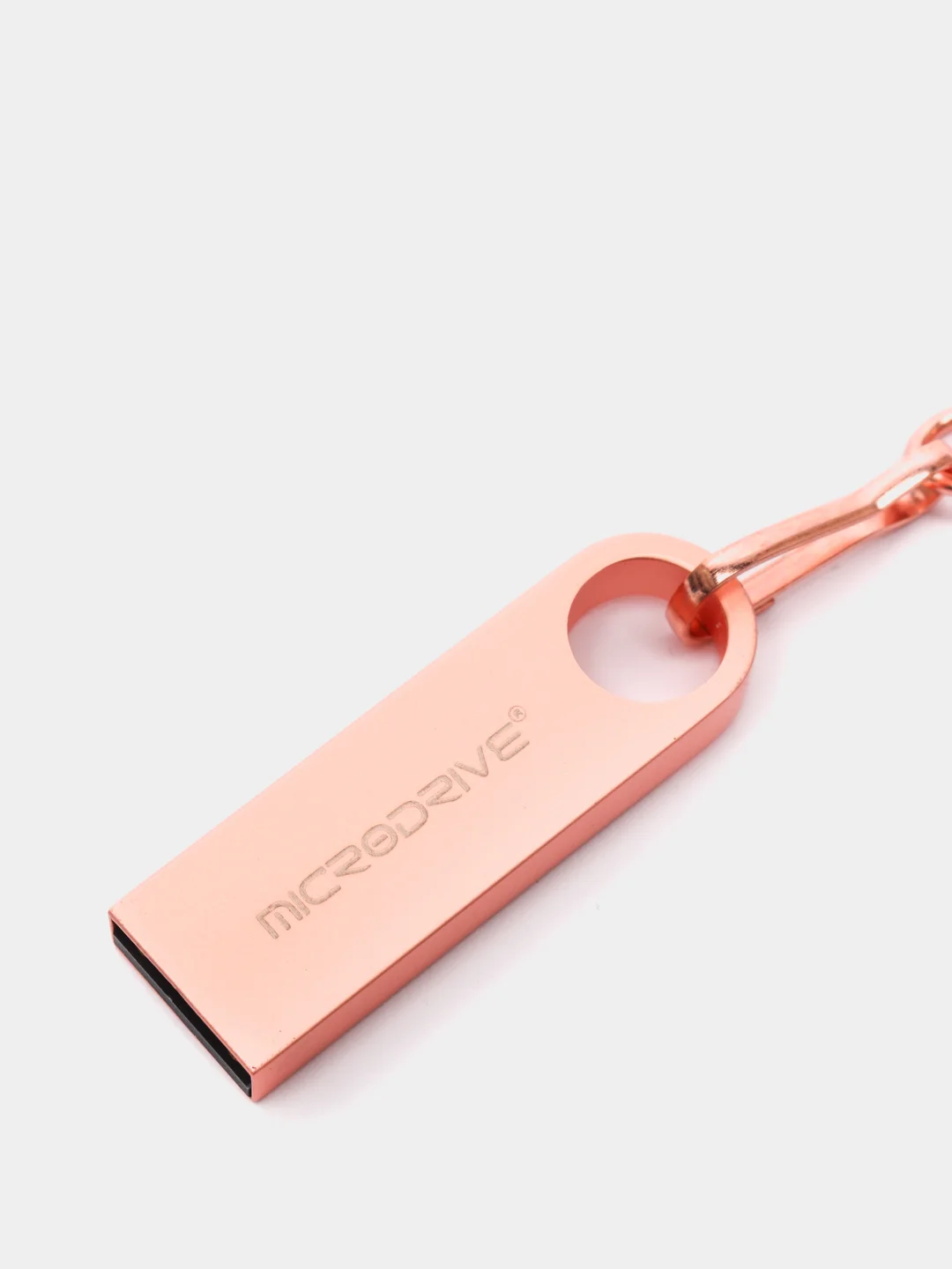 Розовый металлическая флешка USB