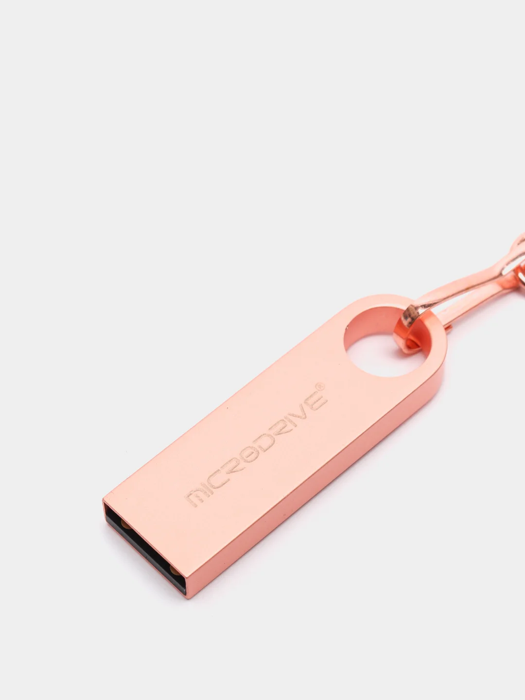 Розовый металлическая флешка USB