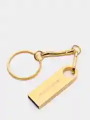Золотой металлическая флешка USB