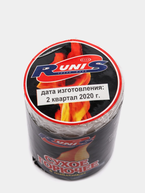Сухое горючее "RUNIS" 80гр, в таблетках.