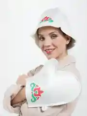 Банный набор с татарским орнаментом, 3 предмета