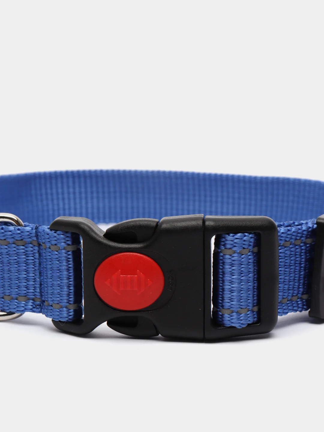 Фиолетовый ошейник капроновый для собак средних пород универсальный "Strong Dog", 25мм