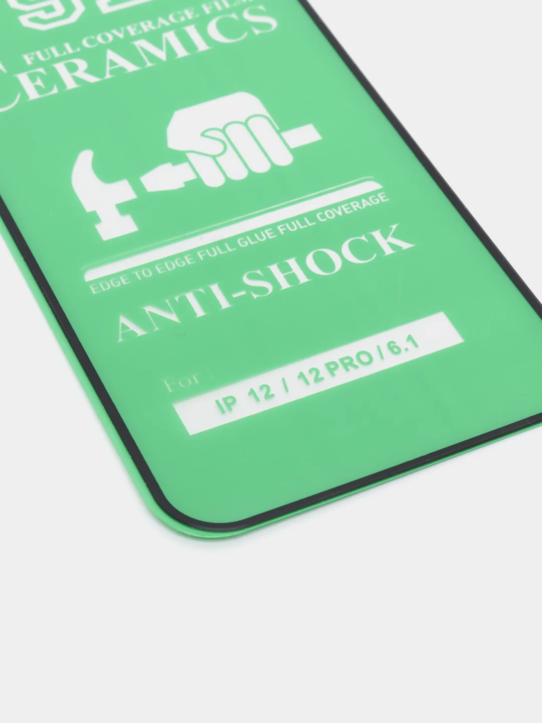 Защитное стекло Ceramics на iPhone 12 / 12 Pro (Айфон 12, 12 Про), гибкое