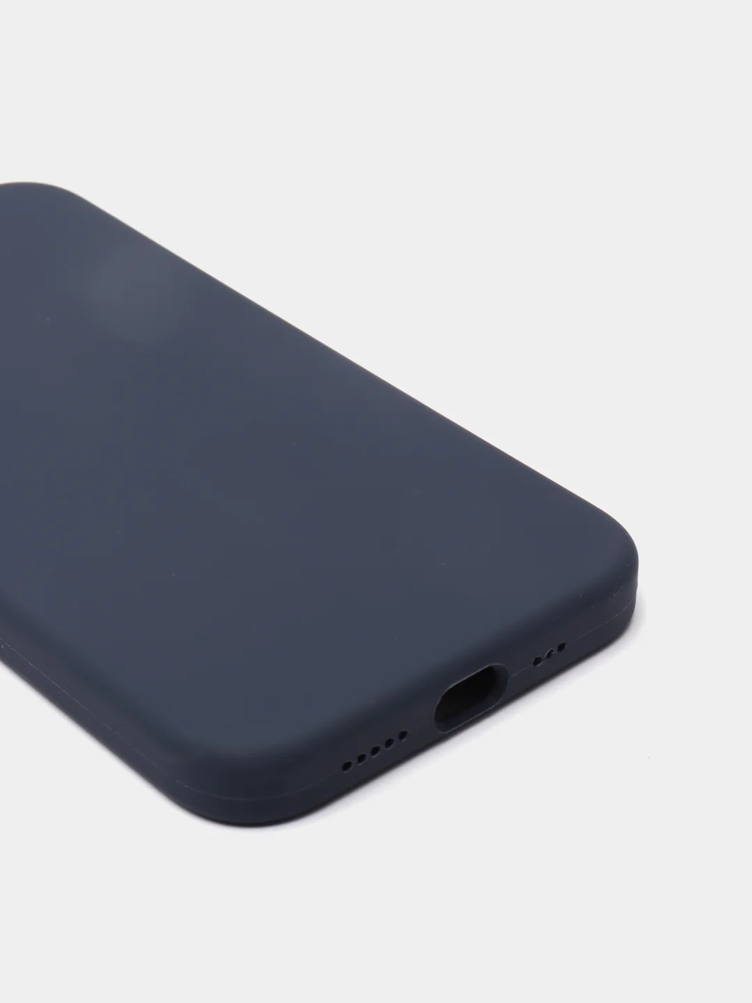 Индиго чехол Silicon Case для iPhone 12