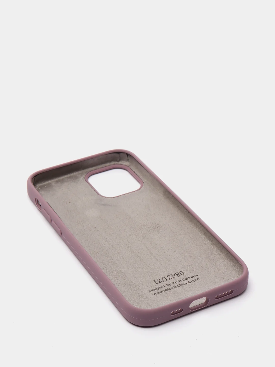 Аметистовый чехол Silicon Case для iPhone 12