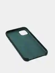Тёмно-зелёный чехол Silicon Case для iPhone 11
