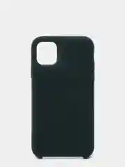 Тёмно-зелёный чехол Silicon Case для iPhone 11