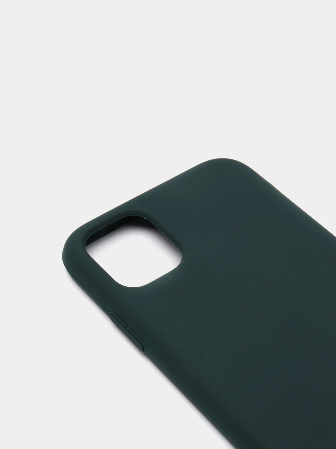 Тёмно-зелёный чехол Silicon Case для iPhone 11