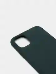 Тёмно-зелёный чехол Silicon Case для iPhone 11