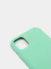 Салатовый чехол Silicon Case для iPhone 11