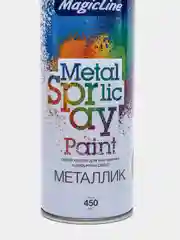 Аэрозольная акриловая краска металлик универсальная, аэрозоль, 265 г