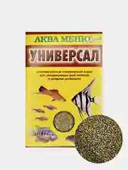 Корм АКВА МЕНЮ Универсал 30гр.(гранулы) для аквариумных рыб мелких и средних размеров