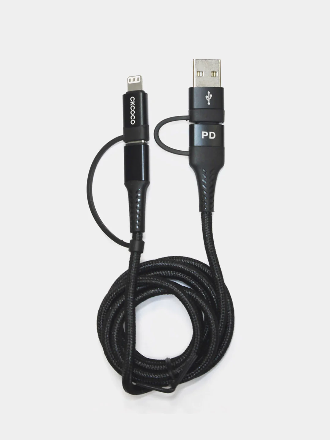 Кабель 4в1 Lightning USB Type C, для зарядки CKCOCO С-10B