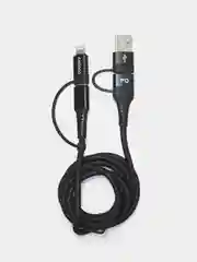 Кабель 4в1 Lightning USB Type C, для зарядки CKCOCO С-10B
