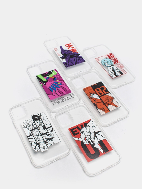 Чехол аниме "Evangelion neon genesis" для iPhone 6/6s 7/8 Plus XR 11 12