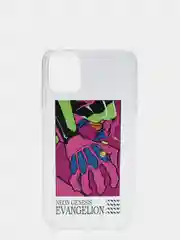 Пурпурный чехол аниме "Evangelion neon genesis" для iPhone 6/6s 7/8 Plus XR 11 12