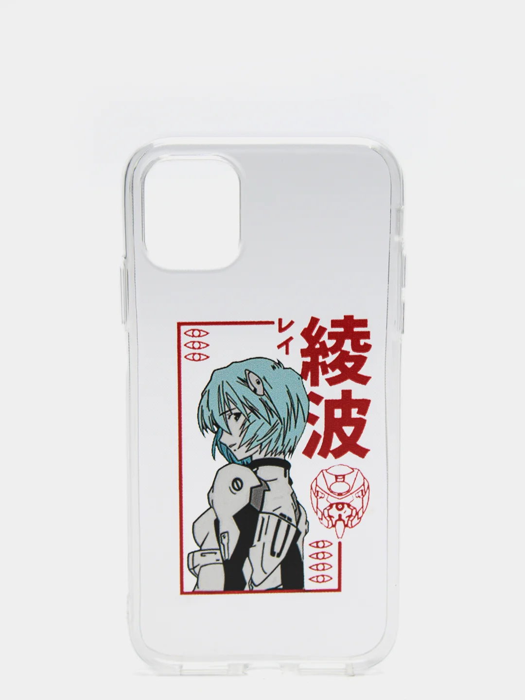 Коралловый меланж чехол аниме "Evangelion neon genesis" для iPhone 6/6s 7/8 Plus XR 11 12