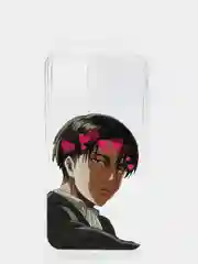 Красный чехол аниме "Атака титанов" 3 для iPhone 6/6s 7/8 Plus 11 XR 12
