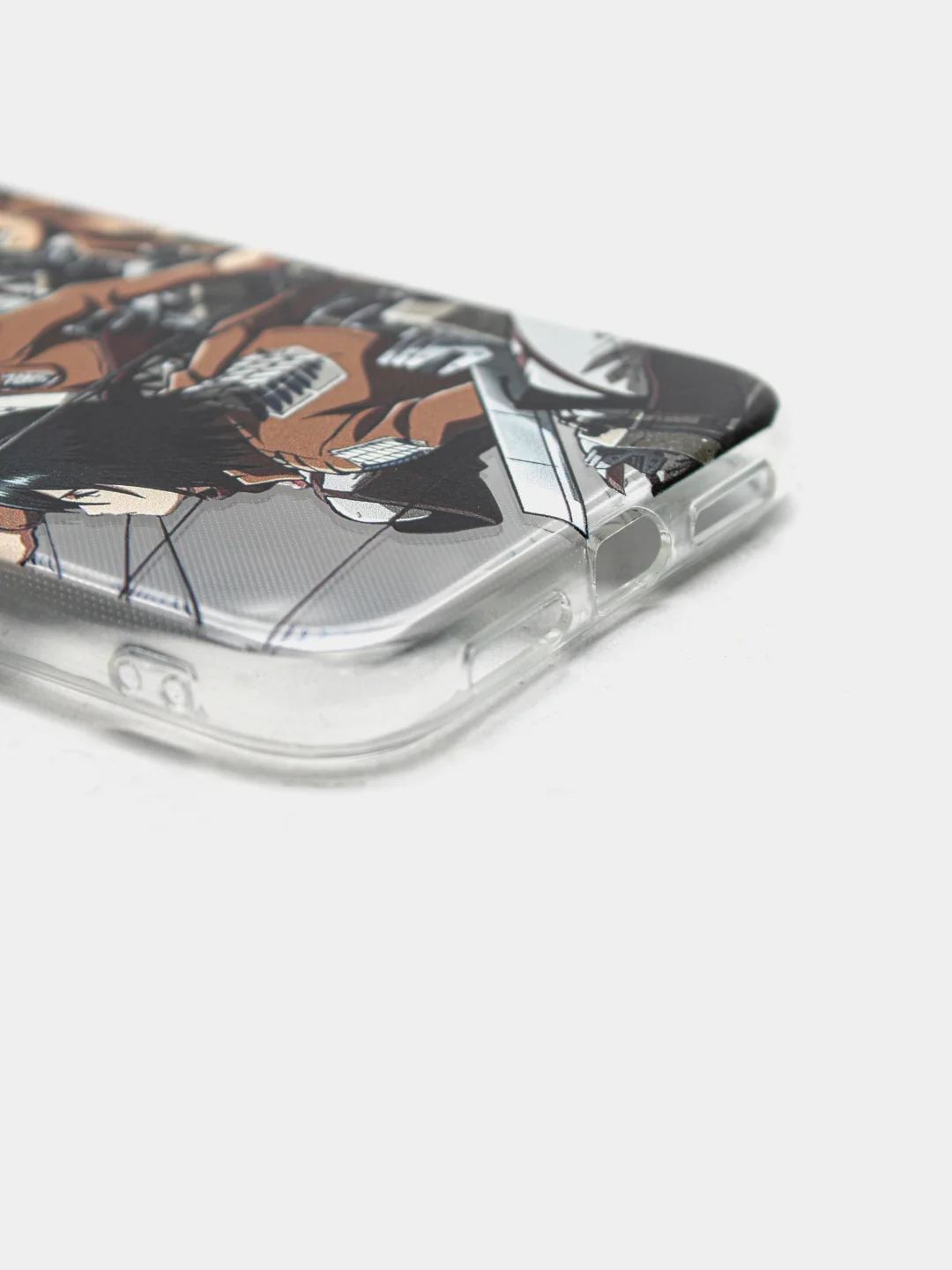 Багровый чехол аниме "Атака титанов" 3 для iPhone 6/6s 7/8 Plus 11 XR 12