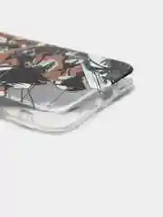 Багровый чехол аниме "Атака титанов" 3 для iPhone 6/6s 7/8 Plus 11 XR 12