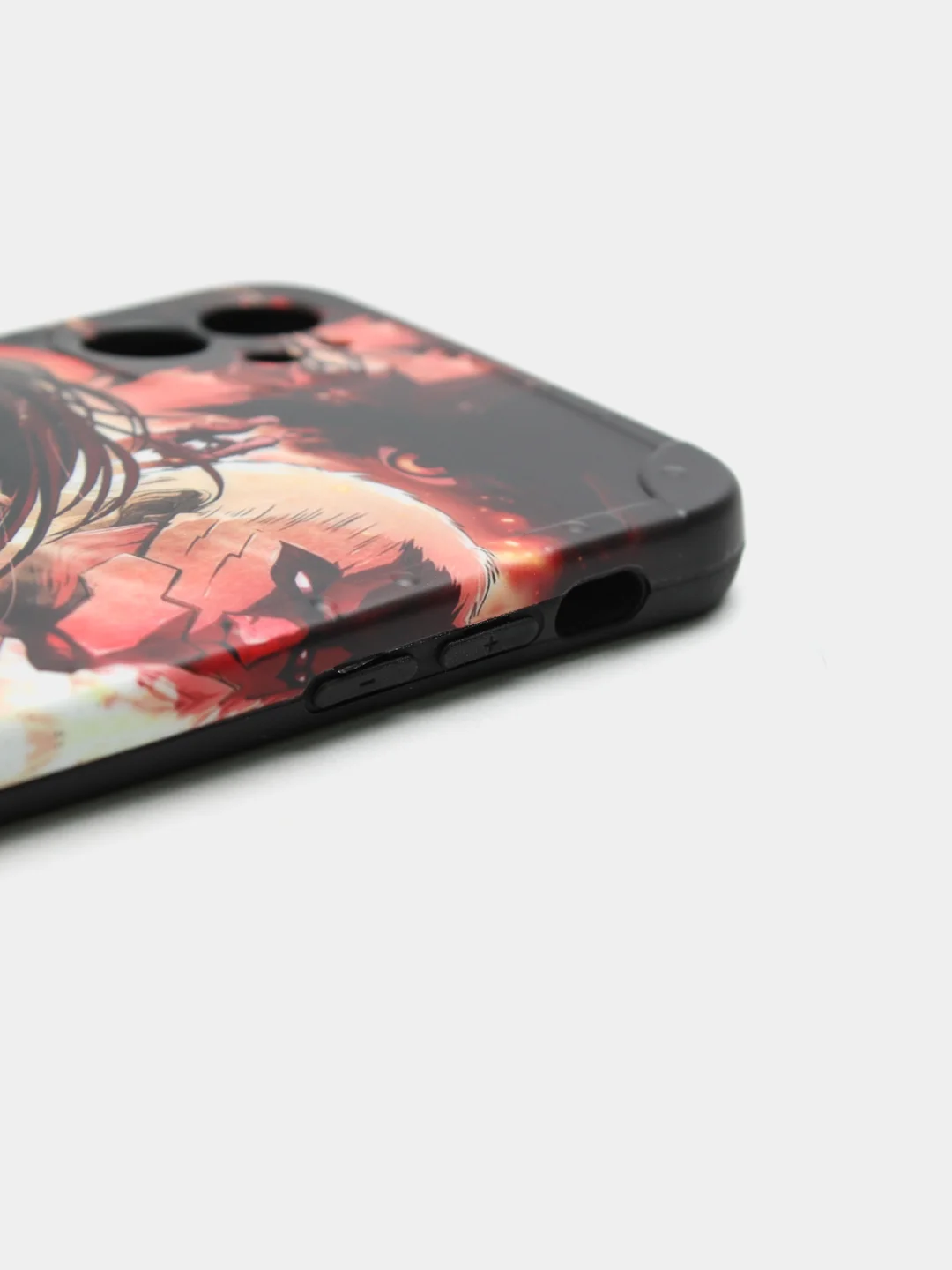 Алый чехол аниме "Атака титанов" для iPhone 6/6s 7/8 Plus XS 11 XR 12 mini Pro MAX
