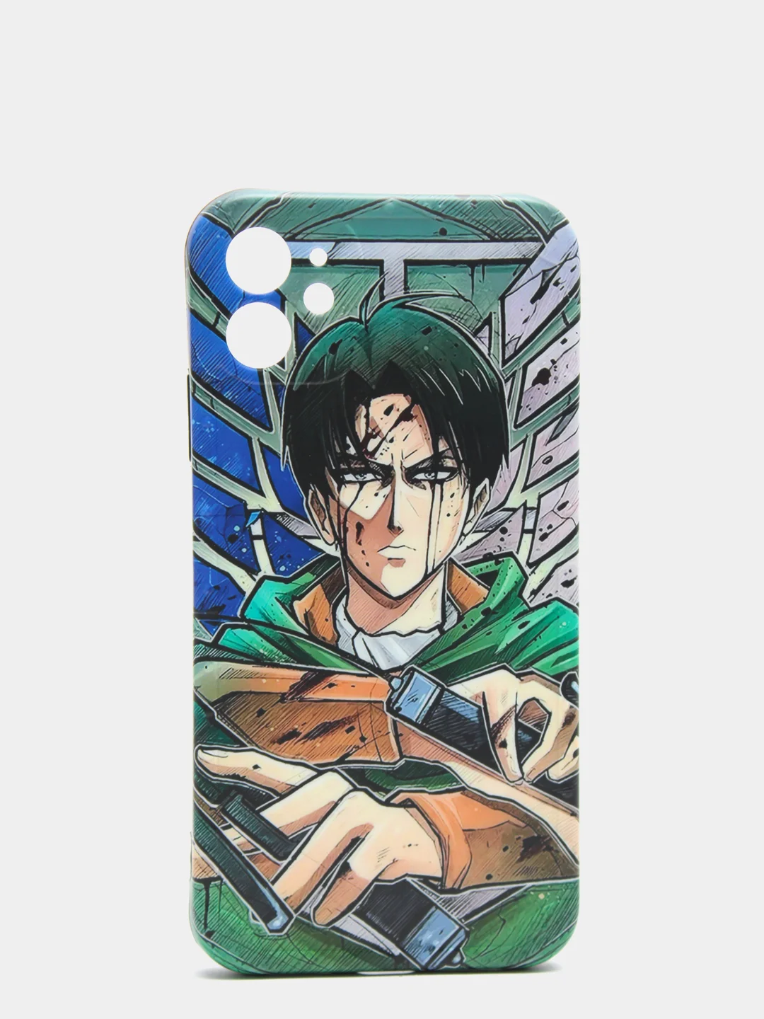 Лесной зеленый чехол аниме "Атака титанов" для iPhone 6/6s 7/8 Plus XS 11 XR 12 mini Pro MAX