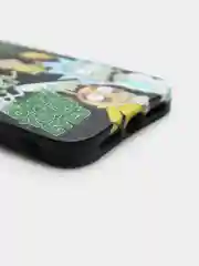 Угольный чехол мультсериал "Рик и Морти" для IPhone 6s 7/8 7/8 Plus XR 11