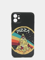 Чехол "Space Pizza" для iPhone 6/6s 7/8 Plus XR 11 XS Max 12 Pro mini