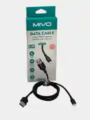Кабель зарядный iPhone Lightning MIVO MX-44L быстрая зарядка