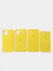 Желтый чехол Silicone Case на iphone 11/ 11pro/ 11 pro max/ 12, 12pro/13/13pro/13pro max