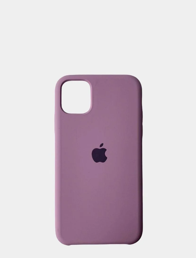 Сиреневый чехол Silicone Case на iphone 11/ 11pro/ 11 pro max/ 12, 12pro/13/13pro/13pro max
