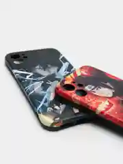Алый чехол аниме "Наруто" 6 для iPhone 6/6s 7/8 Plus XS 11 XR 12 13 mini Pro