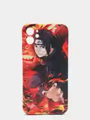 Алый чехол аниме "Наруто" 6 для iPhone 6/6s 7/8 Plus XS 11 XR 12 13 mini Pro