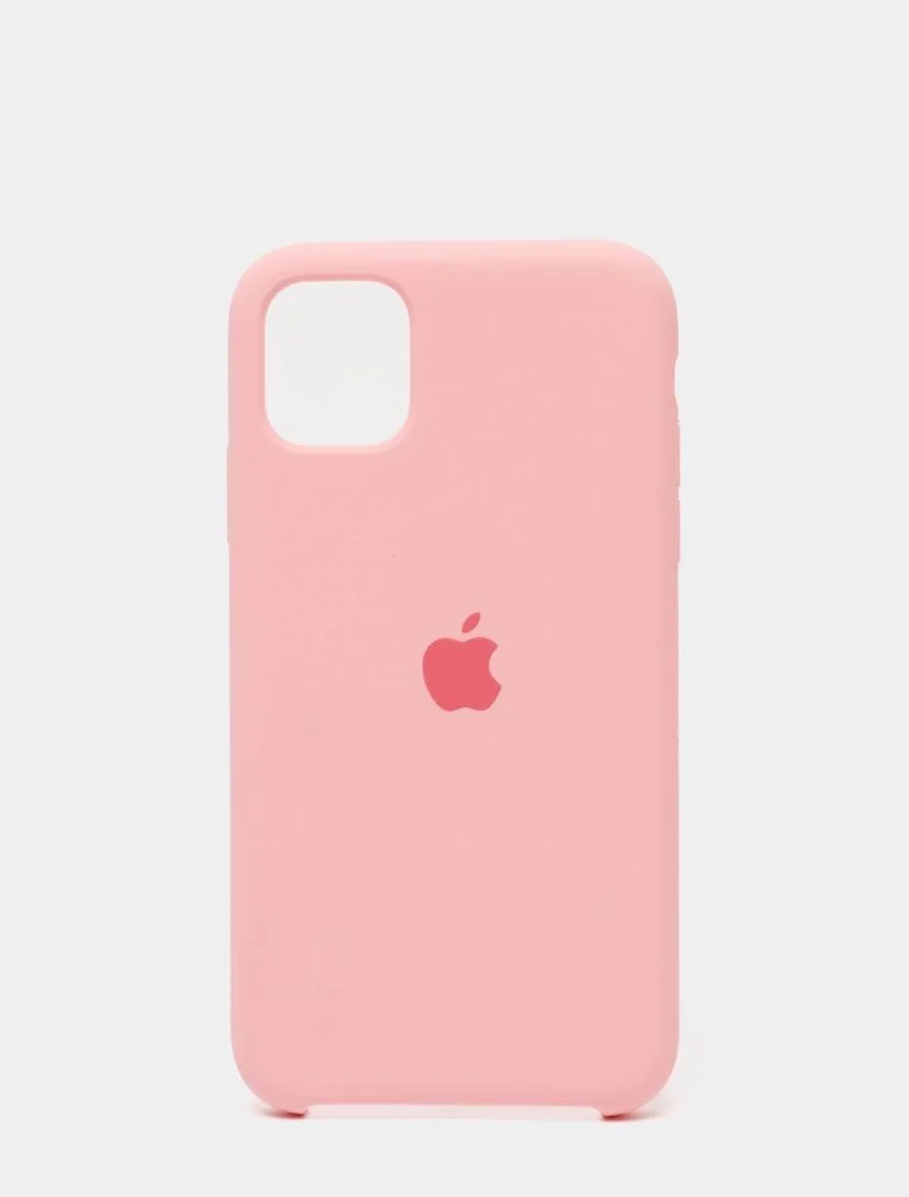 Пудровый чехол Silicone Case на iphone 11/ 11pro/ 11 pro max/ 12, 12pro/13/13pro/13pro max