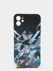 Черный чехол аниме "Наруто" 6 для iPhone 6/6s 7/8 Plus XS 11 XR 12 13 mini Pro