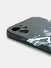 Черный чехол аниме "Наруто" 6 для iPhone 6/6s 7/8 Plus XS 11 XR 12 13 mini Pro