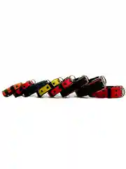 Серый ошейник капроновый для собак "Strong Dog" Regular Premium, 35мм