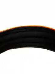 Красный ошейник капроновый для собак "Strong Dog" Regular Premium, 20мм