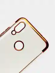 Красный xiaomi Redmi 7, Сяоми Редми 7 чехол прозрачный силиконовый с глянцевой рамкой