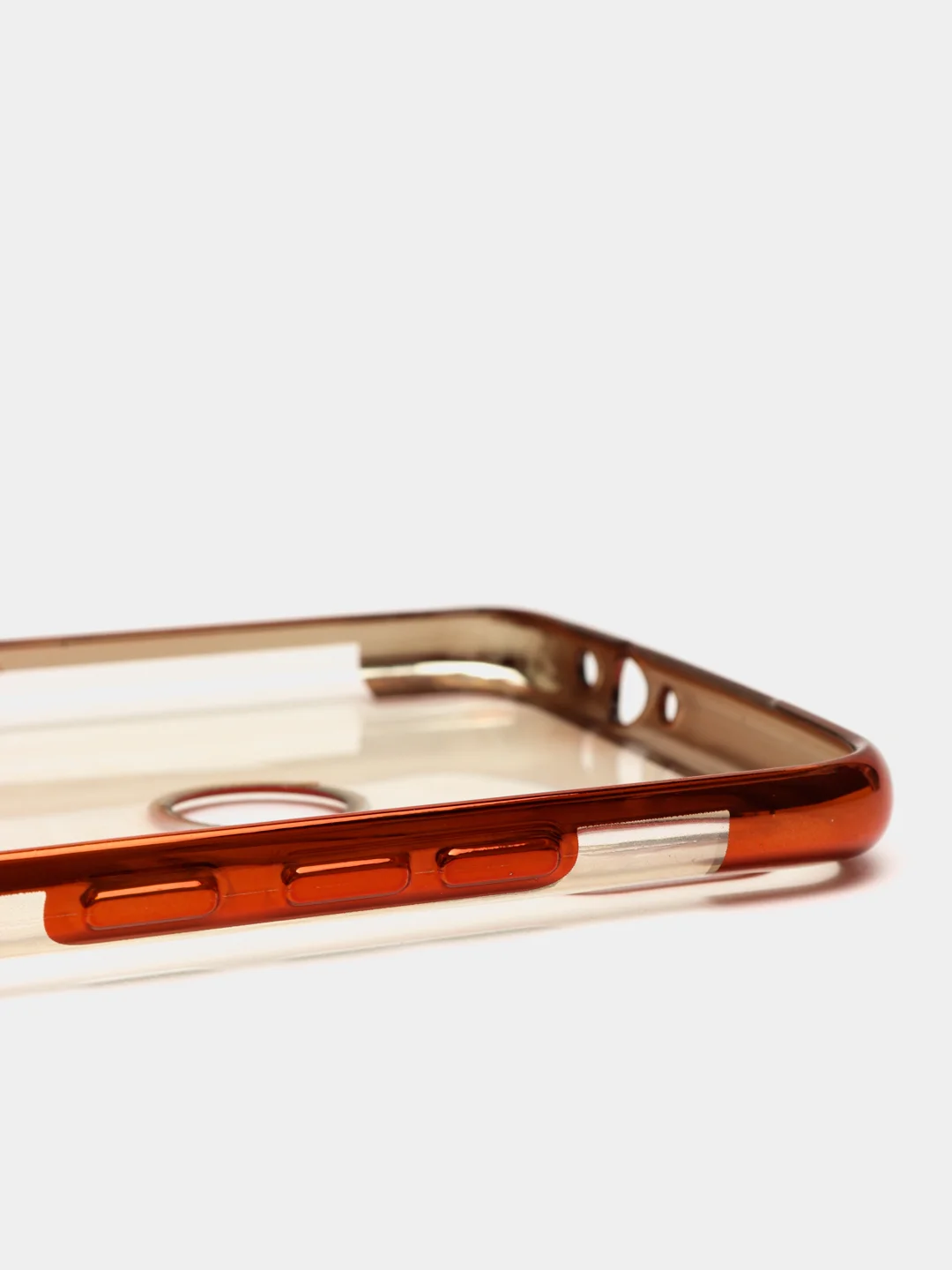 Красный xiaomi Redmi 7, Сяоми Редми 7 чехол прозрачный силиконовый с глянцевой рамкой