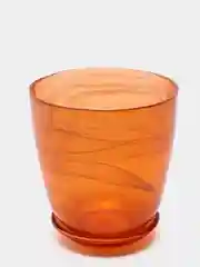 Горшок NiNaGlass алеб.крш.террак
