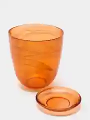 Горшок NiNaGlass алеб.крш.террак