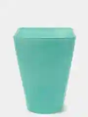 Кашпо NiNaGlass "Холли" проз.крш.мята