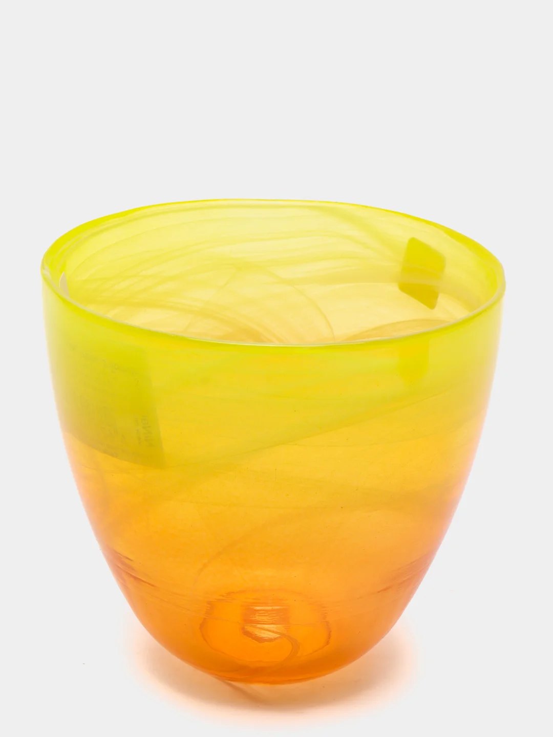 Горшок NiNaGlass алеб.крш.жел.-орж